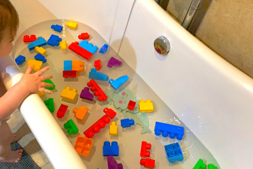 lego baths in block